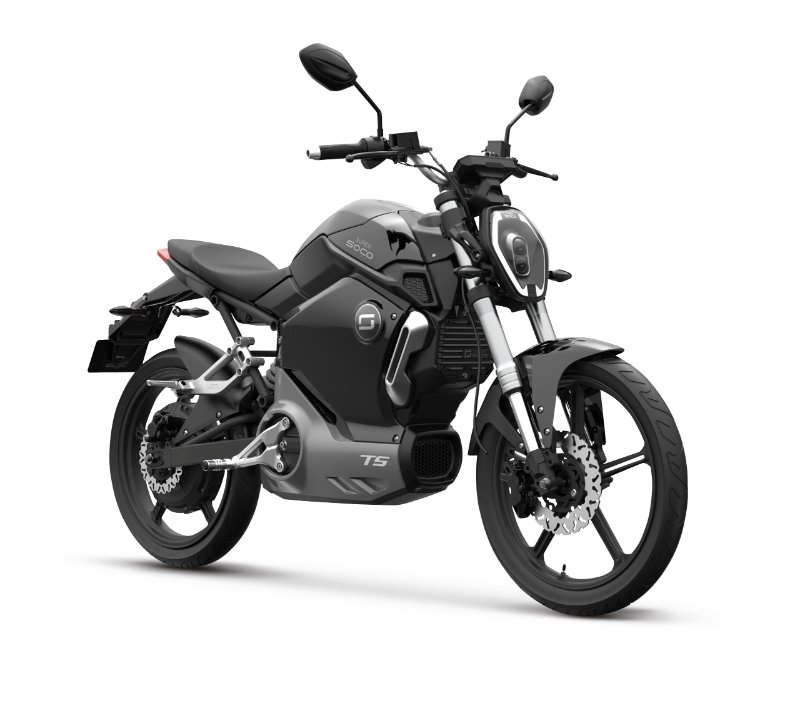Super Soco TS Elektrische brommer Zwart 45 km. Demonstratiemodel | Wheels 2  Drive