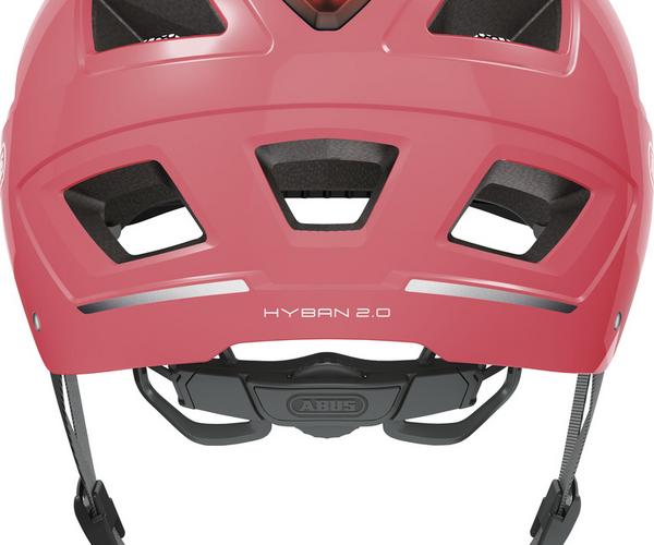 Abus Hyban 2.0 M coral fiets helm 3