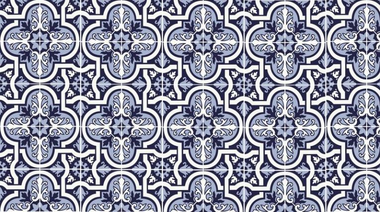  Portugiesische Fliesen in der Küche