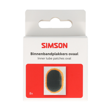 Simson Binnenbandpleisters ovaal 8st