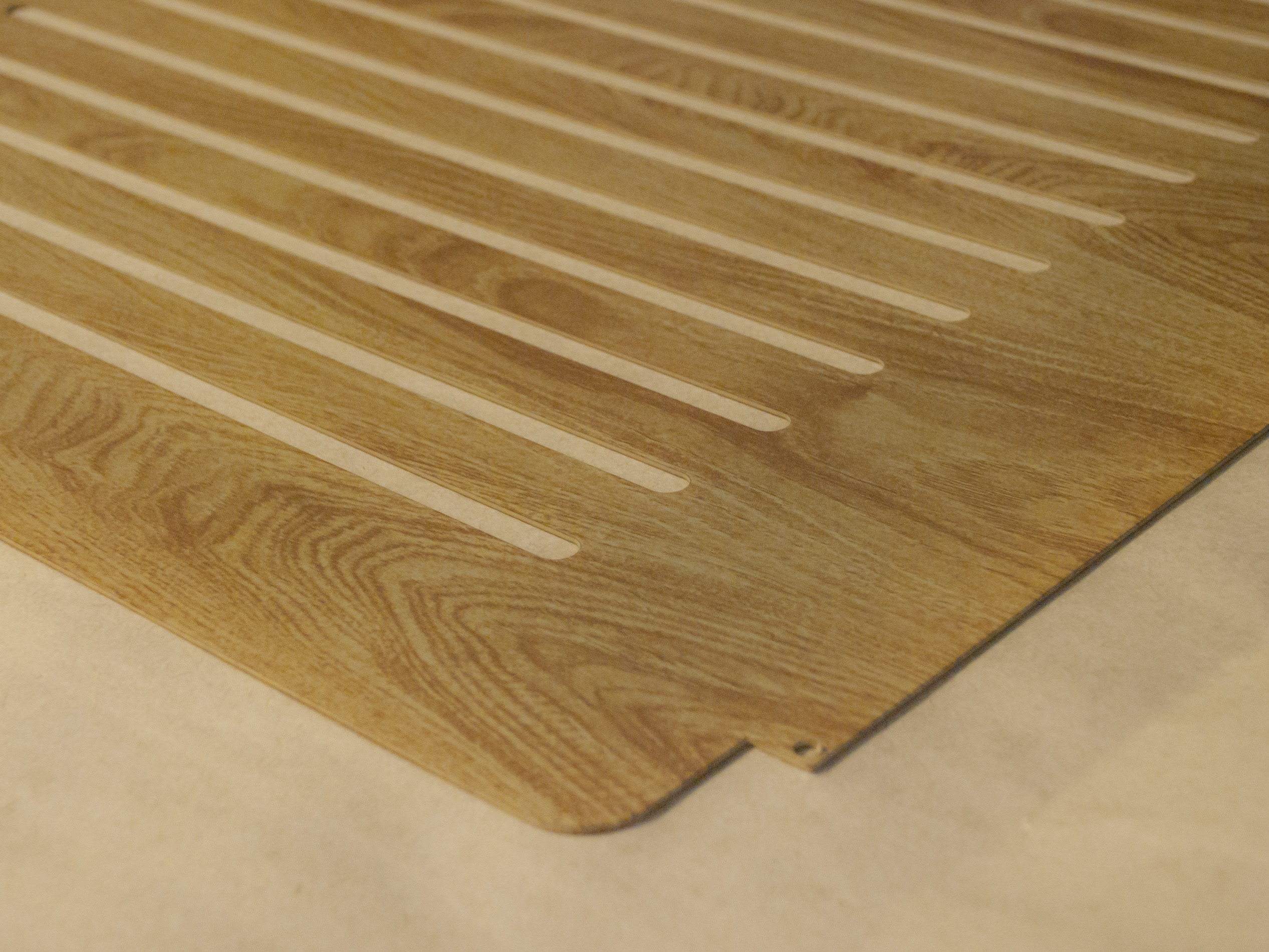 Voorbeelden sublimatie profielen houtstructuur