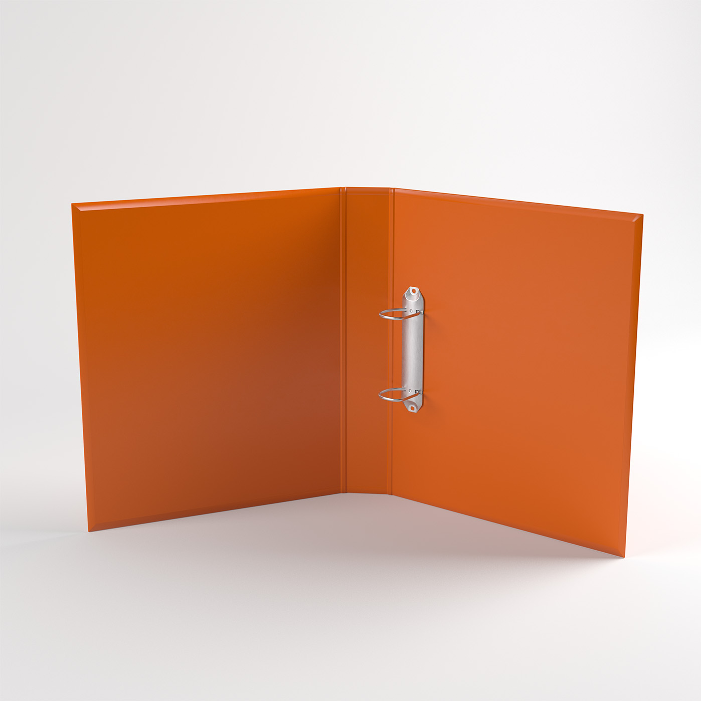 Ringband Warm Oranje licht generfde zachte folie