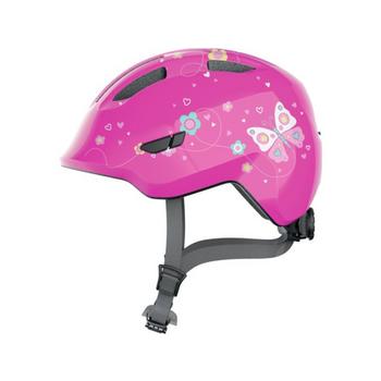 Abus helm smiley 3.0 pink butterfly m