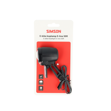 Simson Aurora koplamp E-line 50R