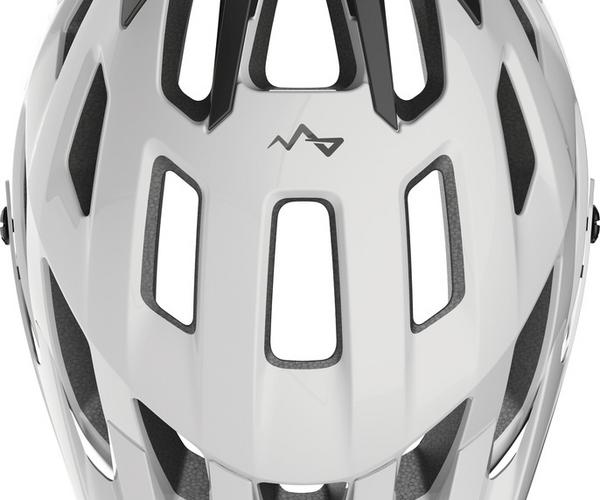 Abus MoDrop MIPS L shiny white MTB helm 4