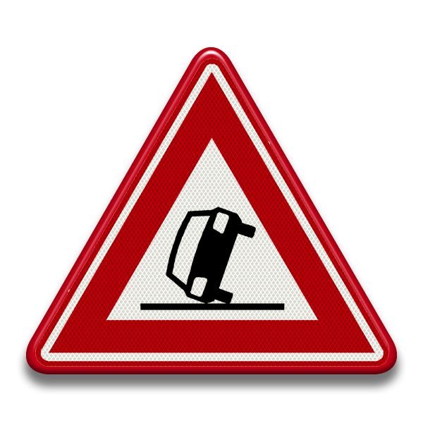 Verkeersbord RVV - J34 Ongeval