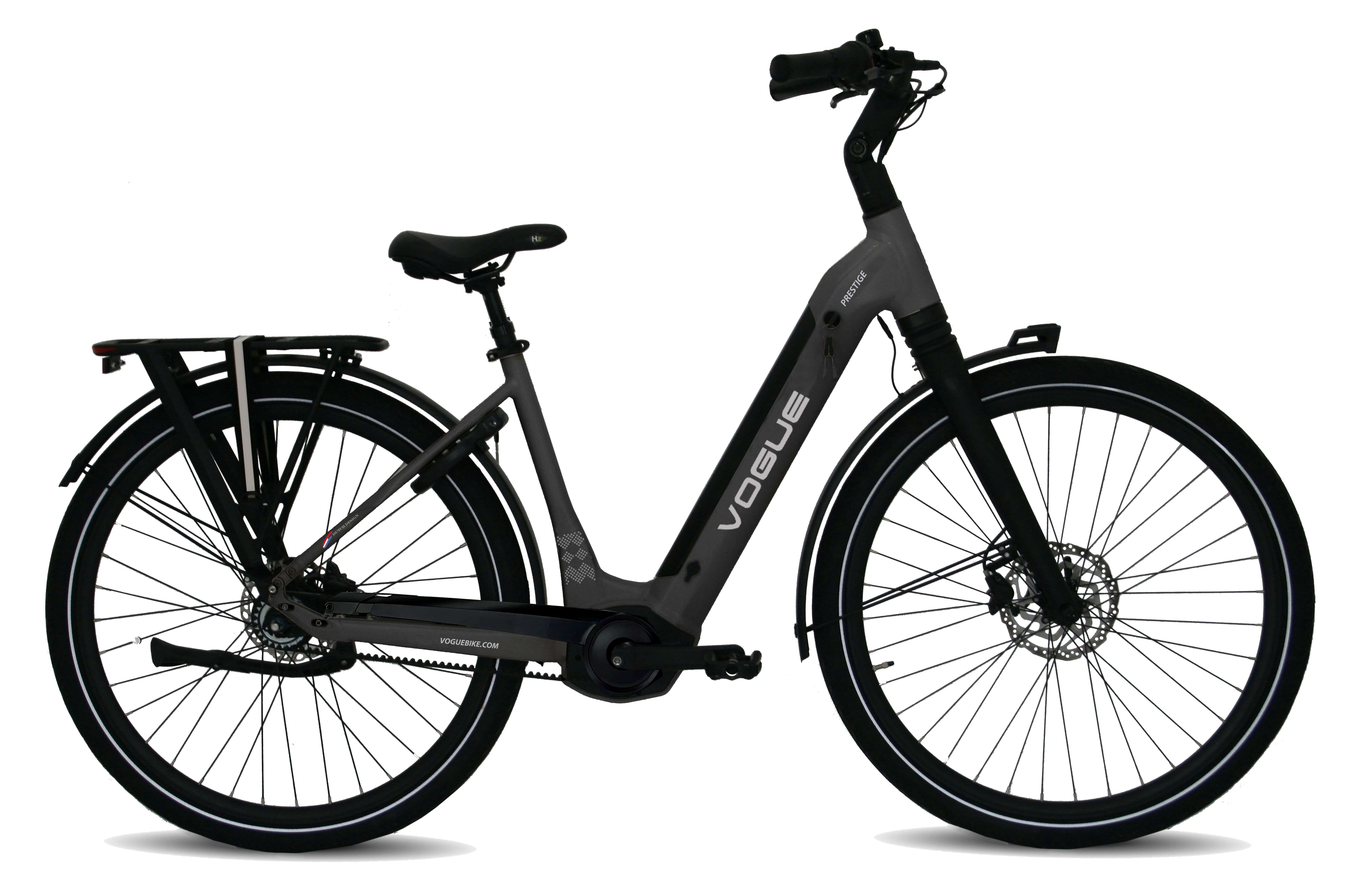 Vogue Prestige N7 zwart mat 49cm elektrische damesfiets