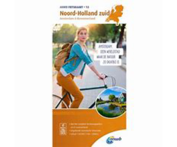 Christendom Verheugen Voordracht ANWB fietskaart 13 noord-holland zuid | 2Wielers Theo Cornelissen