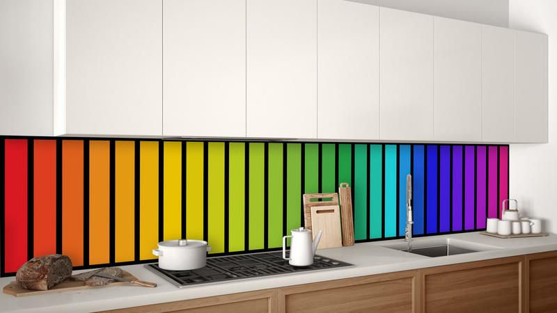 Keuken Rainbow palette