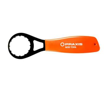 Praxis bottom bracket sleutel M30 Oranje