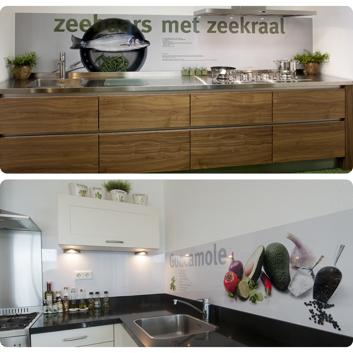 Afwezigheid Watt schoorsteen Recepten op je keuken achterwand | Pimp Your Kitchen