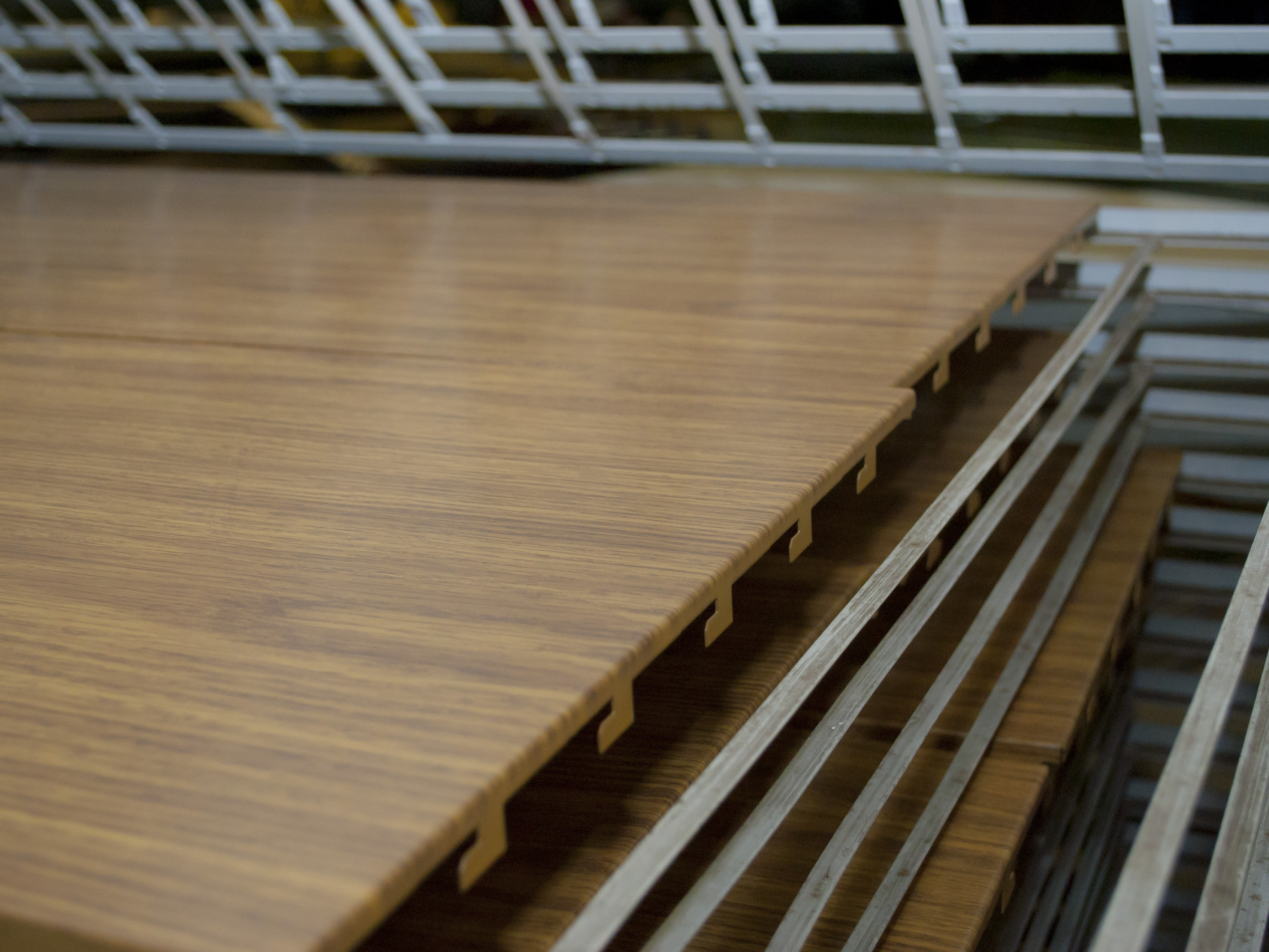 Bedrukte profielen 3D sublimatie hout look houtstructuur