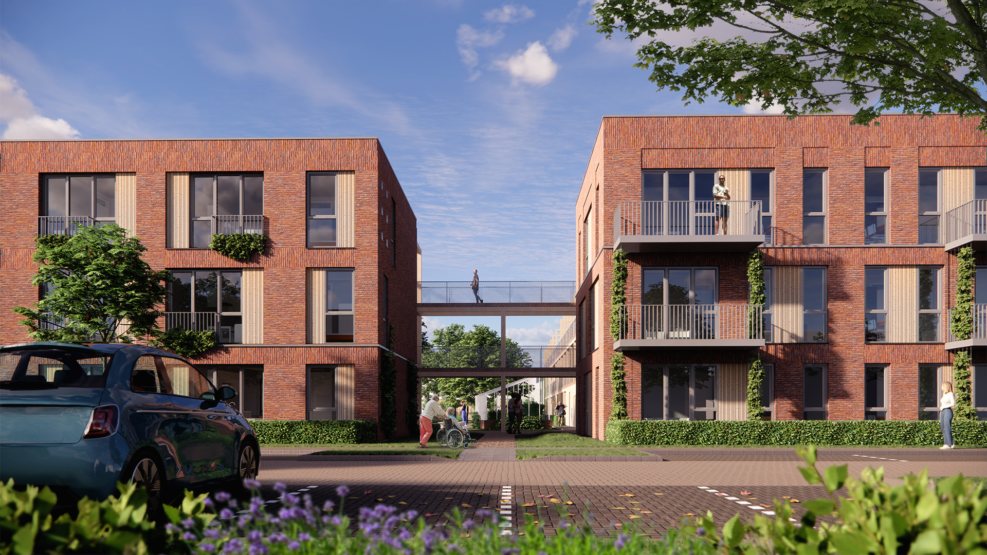 19 grondgebonden woningen en 39 appartementen Doesburg (Optimum Plus)