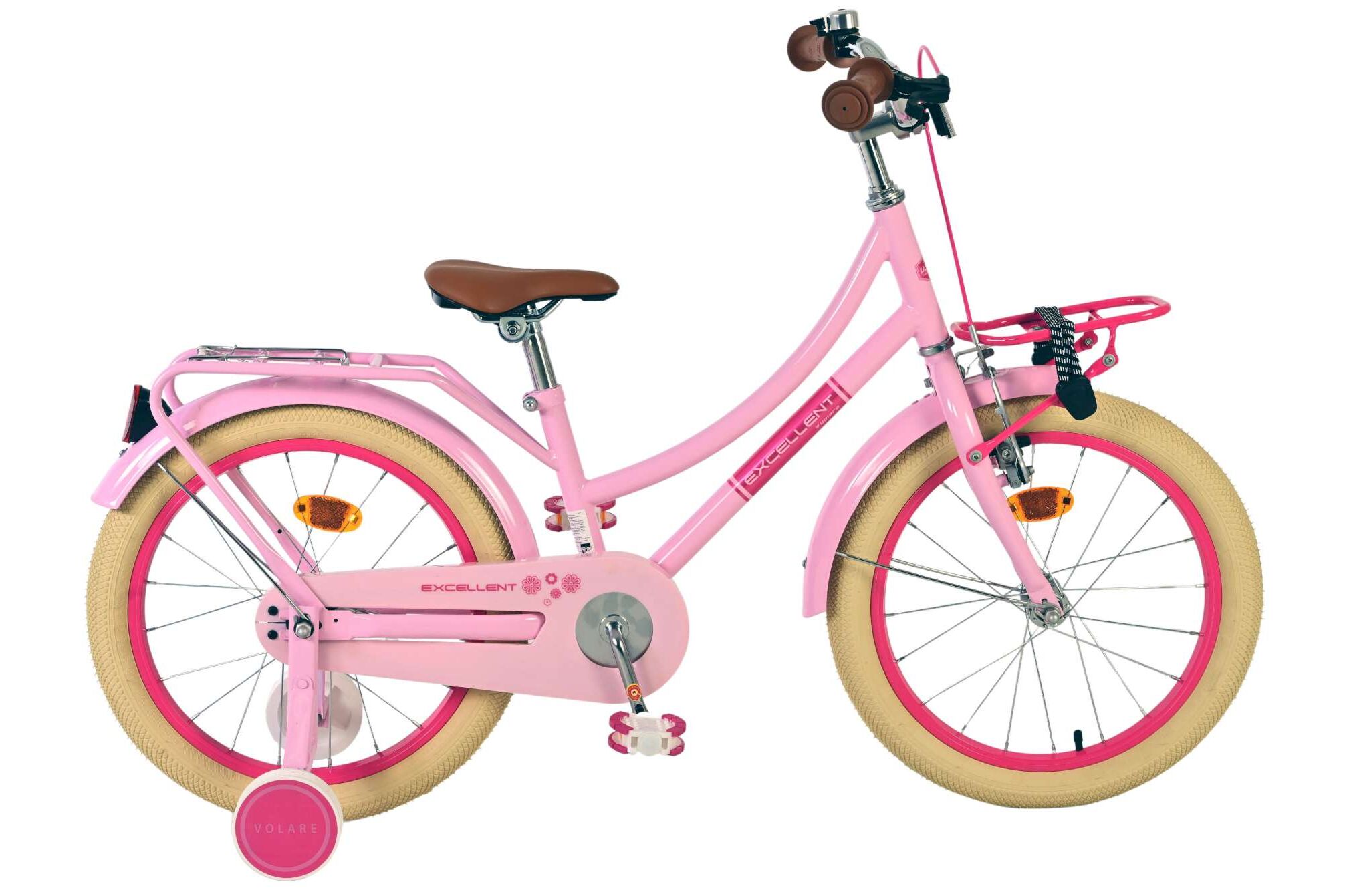 Volare Excellent 18inch roze meisjesfiets