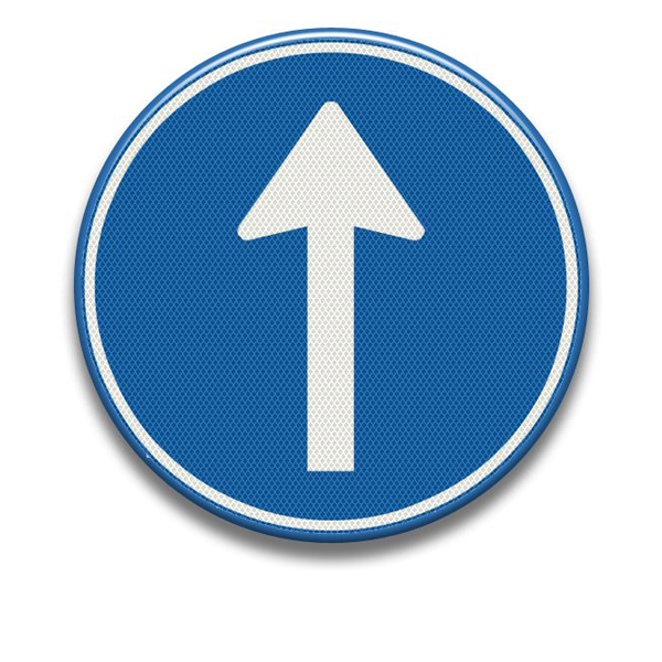 RVV Verkeersborden - Categorie D - Rijrichting