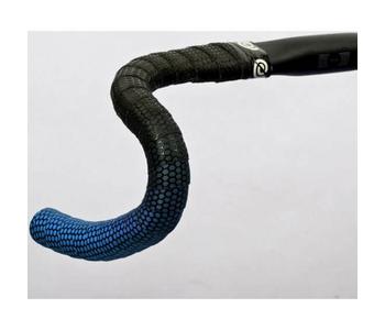 Bike Ribbon Stuurlint Silicon Grade Plus Zwart - Blauw