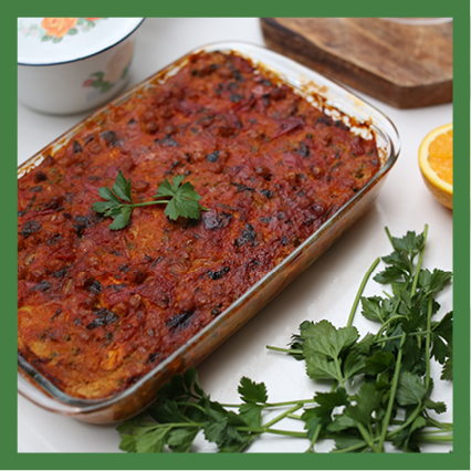 Recept: pom met kikkererwten, vol groentes en sojavrij