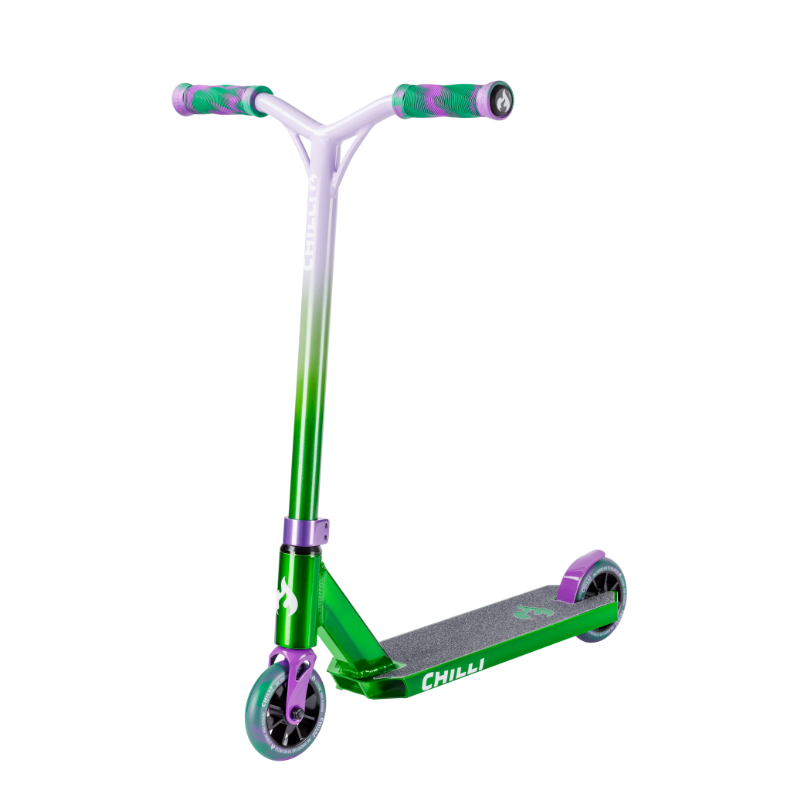 Chilli Jumpstart M green purple stuntstep