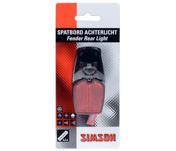 Simson achterlicht Led batterij spatbord