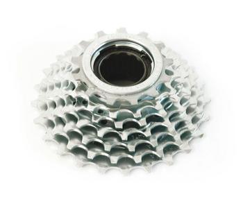 Sunrace freewheel 13-25t 7 speed chrome