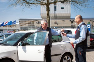 Eazzypark Schiphol Aankomst Parkeerterrein