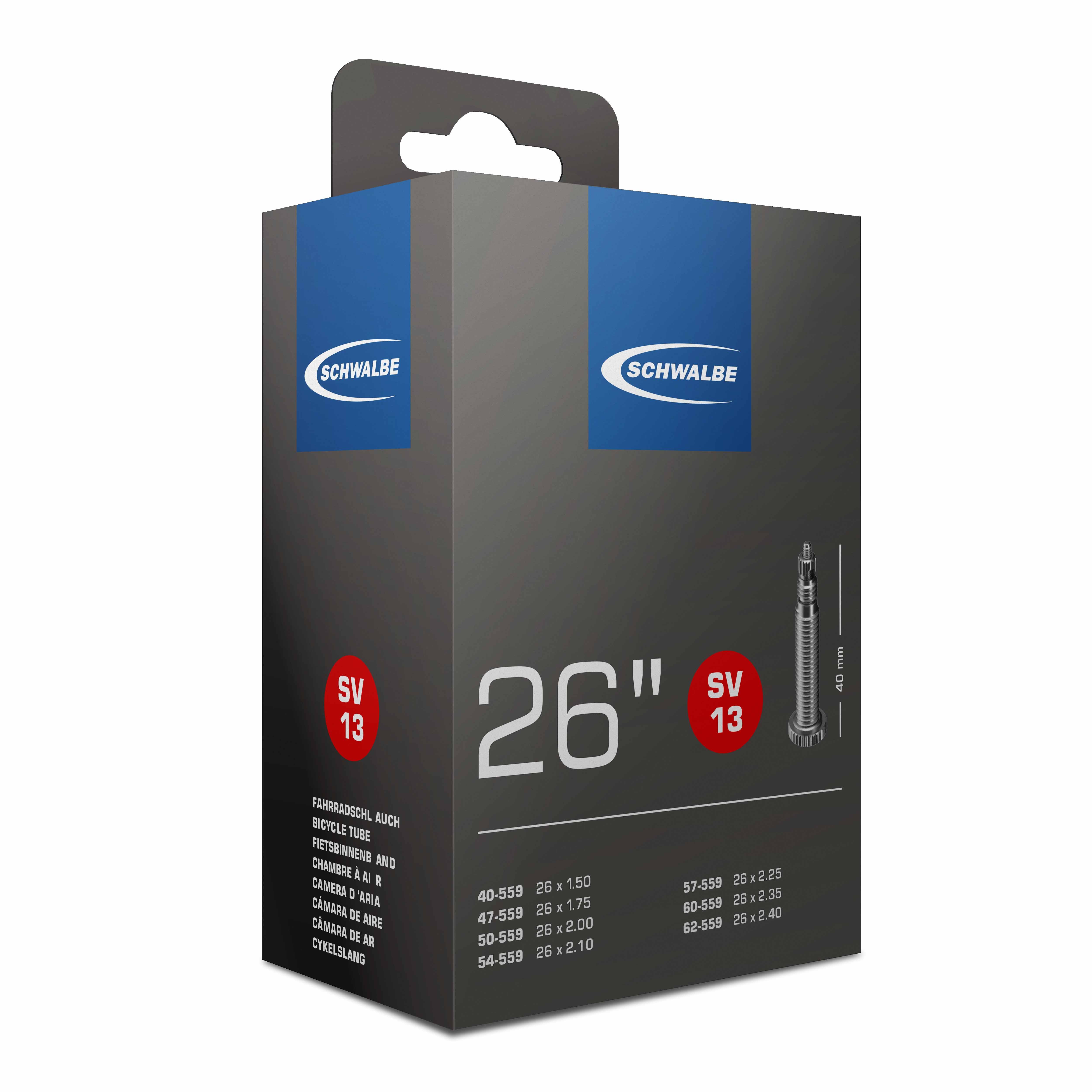 Schwalbe bib 26x1.50-2.50 frans 60mm 40/62-559 (sv