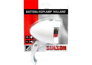 Simson koplamp Holland batterij