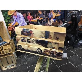 Johnny Loco limited edition Car houten krat