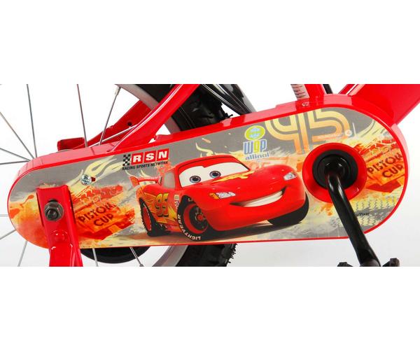 Volare Disney Cars 14inch rood Jongensfiets 6