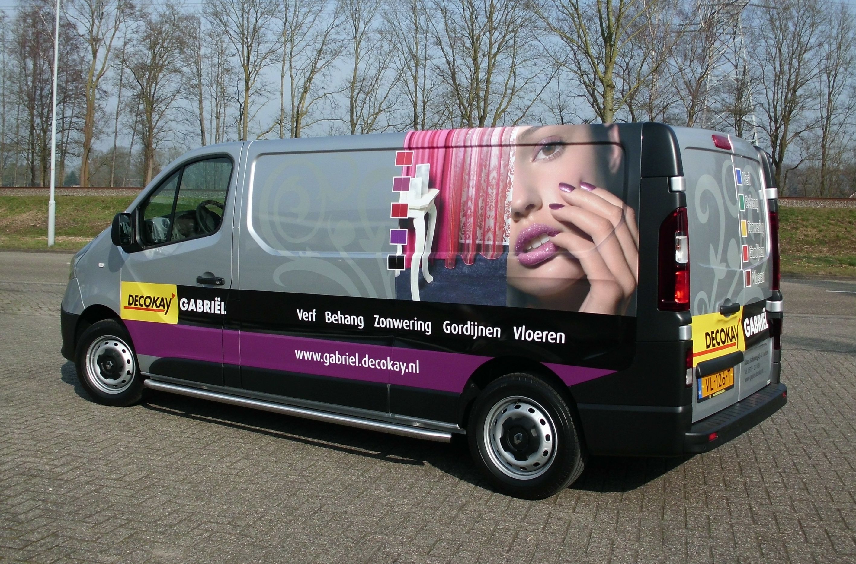 Busbelettering Decokay Gabriel