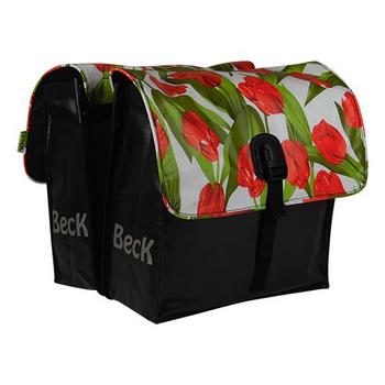Beck Small tulpen rood Dubbele Fietstas