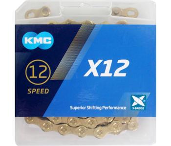 KMC ketting X12 gold 126s