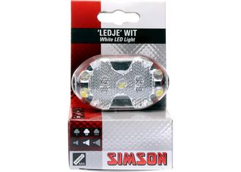 Simson koplamp 5 led batterij stuurbocht
