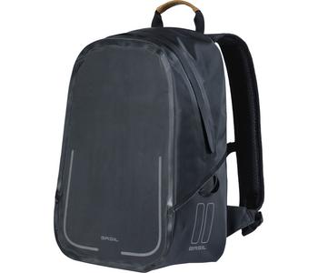 Basil backpack Urban dry matt black 18L