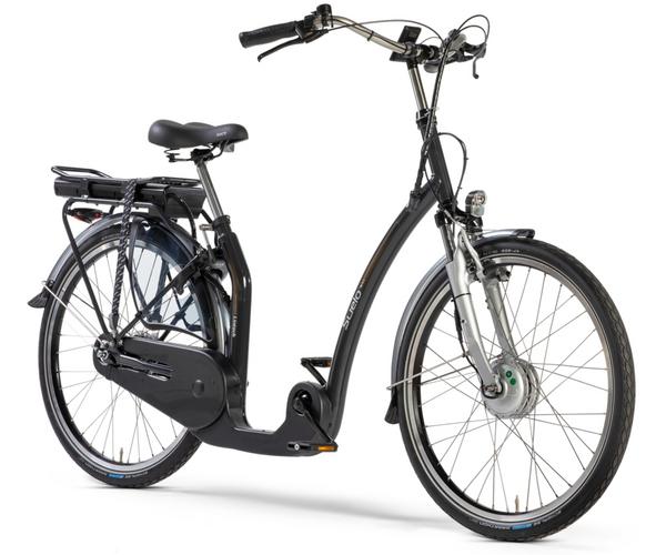 Lintech Suelo E 7-spd zwart-grijs lage instap balans fiets 2