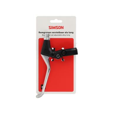 Simson Remhendelset verst. lange greep alu/zwart