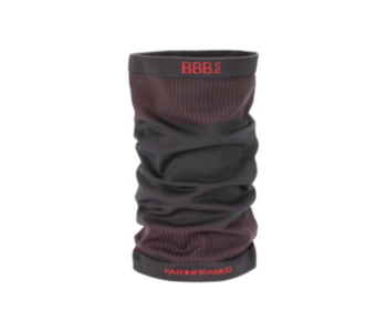 Bbw-492 Scarf Firneck One Size Fits All Zwart/Rood