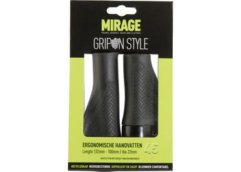 Mirage handvatten Grips in Style 45 zwart 132/100mm