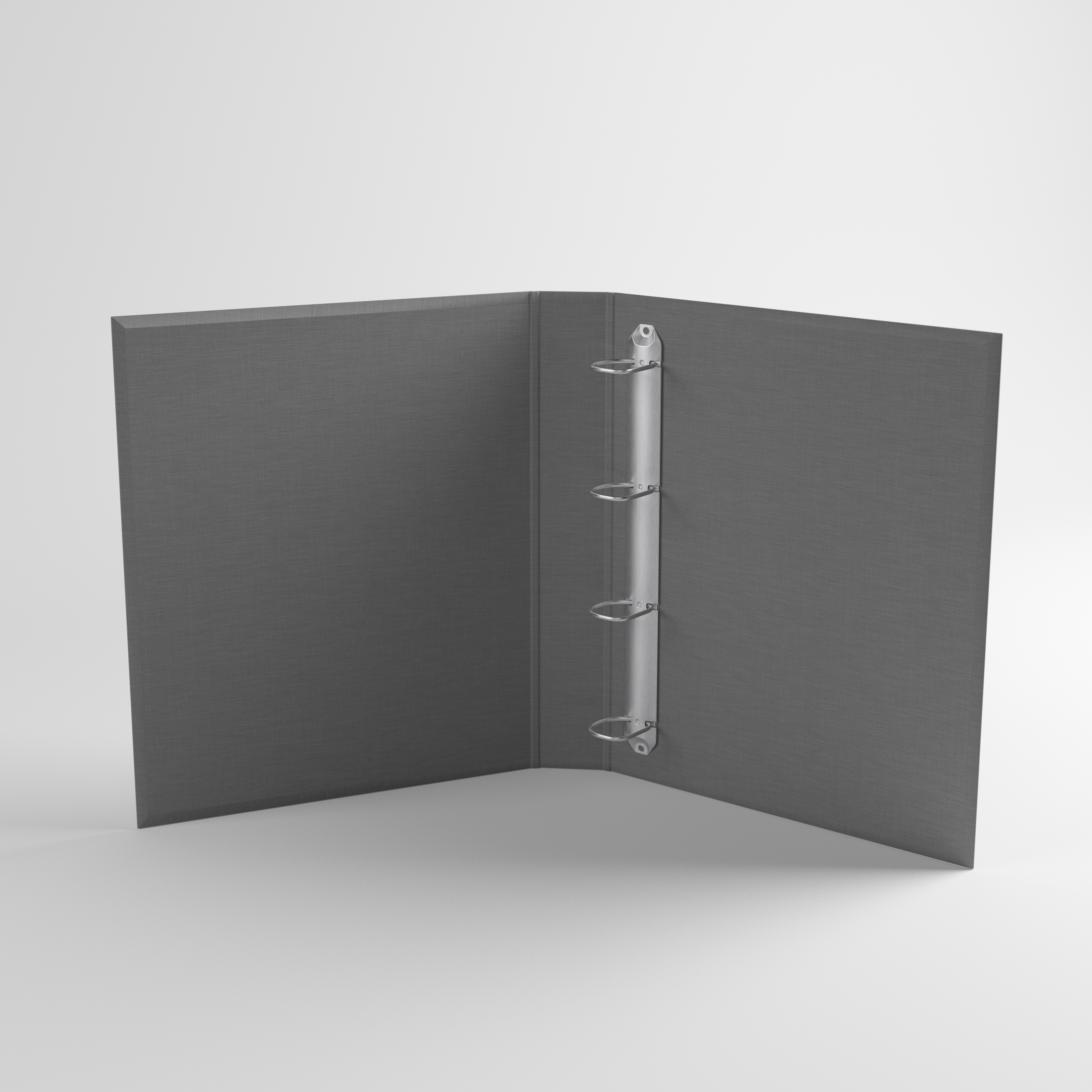 Ringband Grijs Warm Linnen