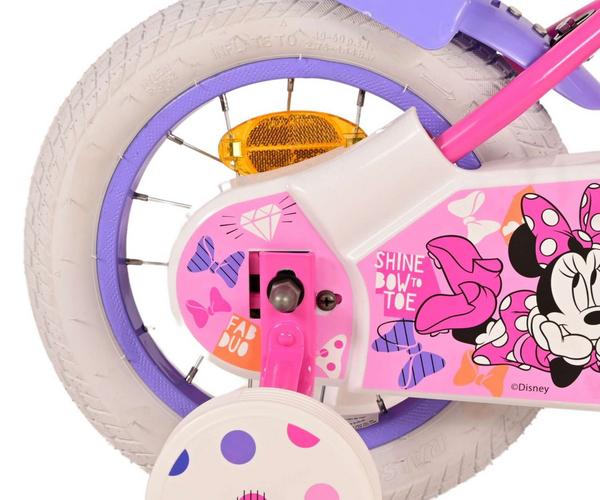 Volare Disney Minnie Cutest Ever 12inch roze-lila meisjesfiets 5
