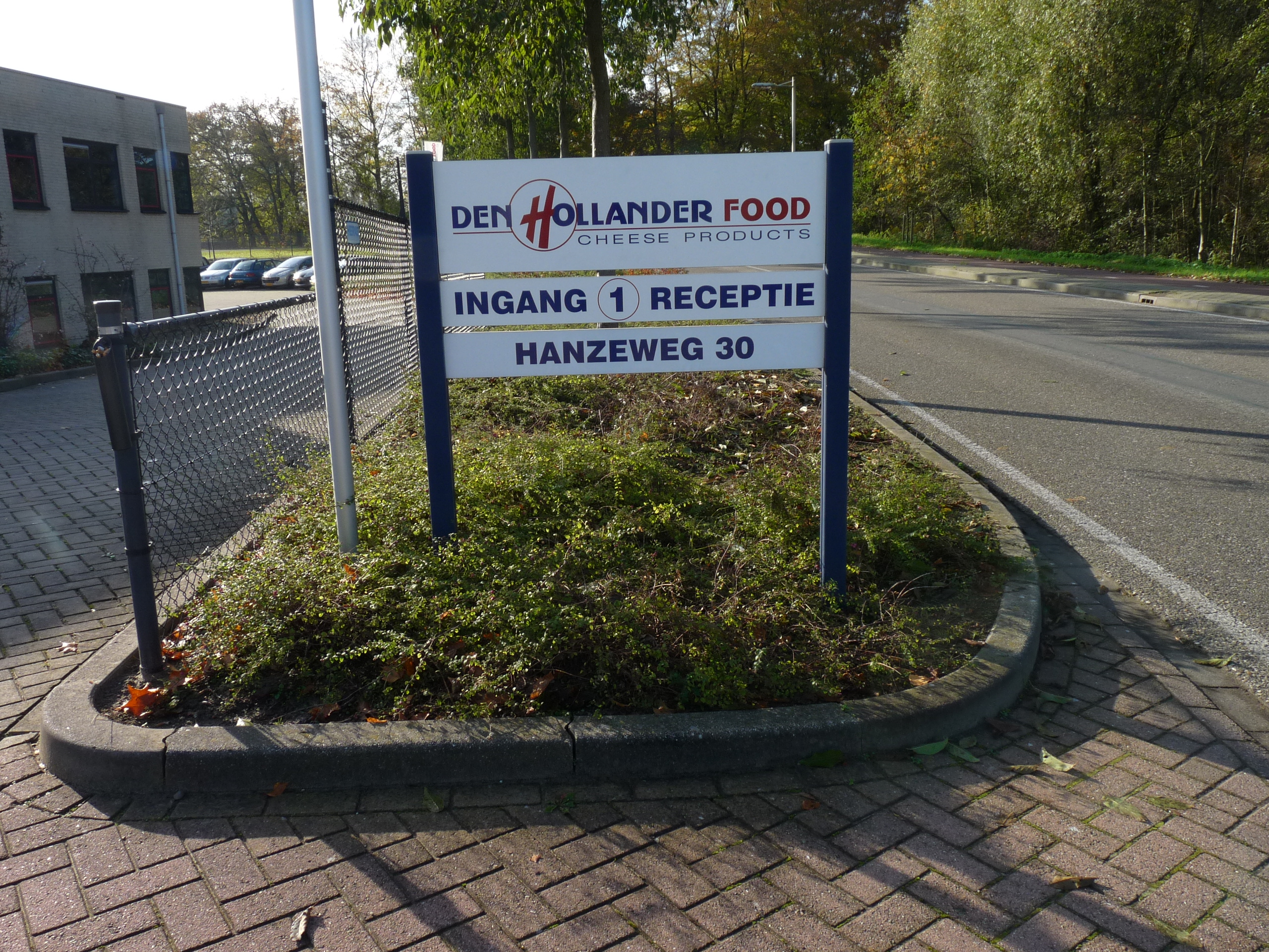 Bedrijfsnaamborden & bewegwijzering - Den Hollander Food