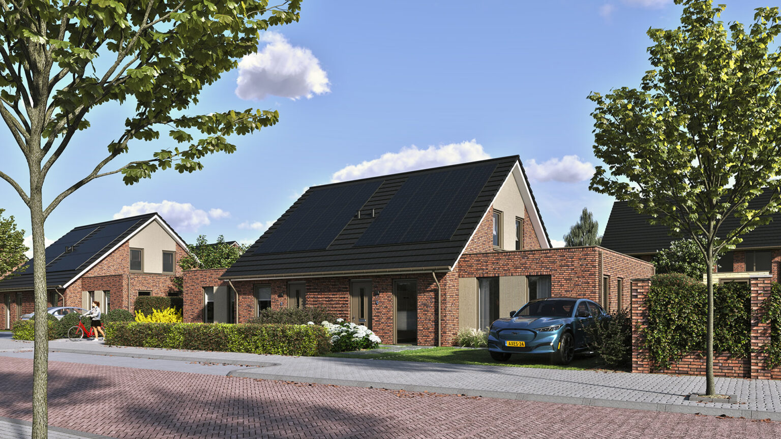 21 woningen Radiks Groenpoort Veenendaal (Kelderman Bouw)