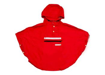 Peoples Poncho red kind S