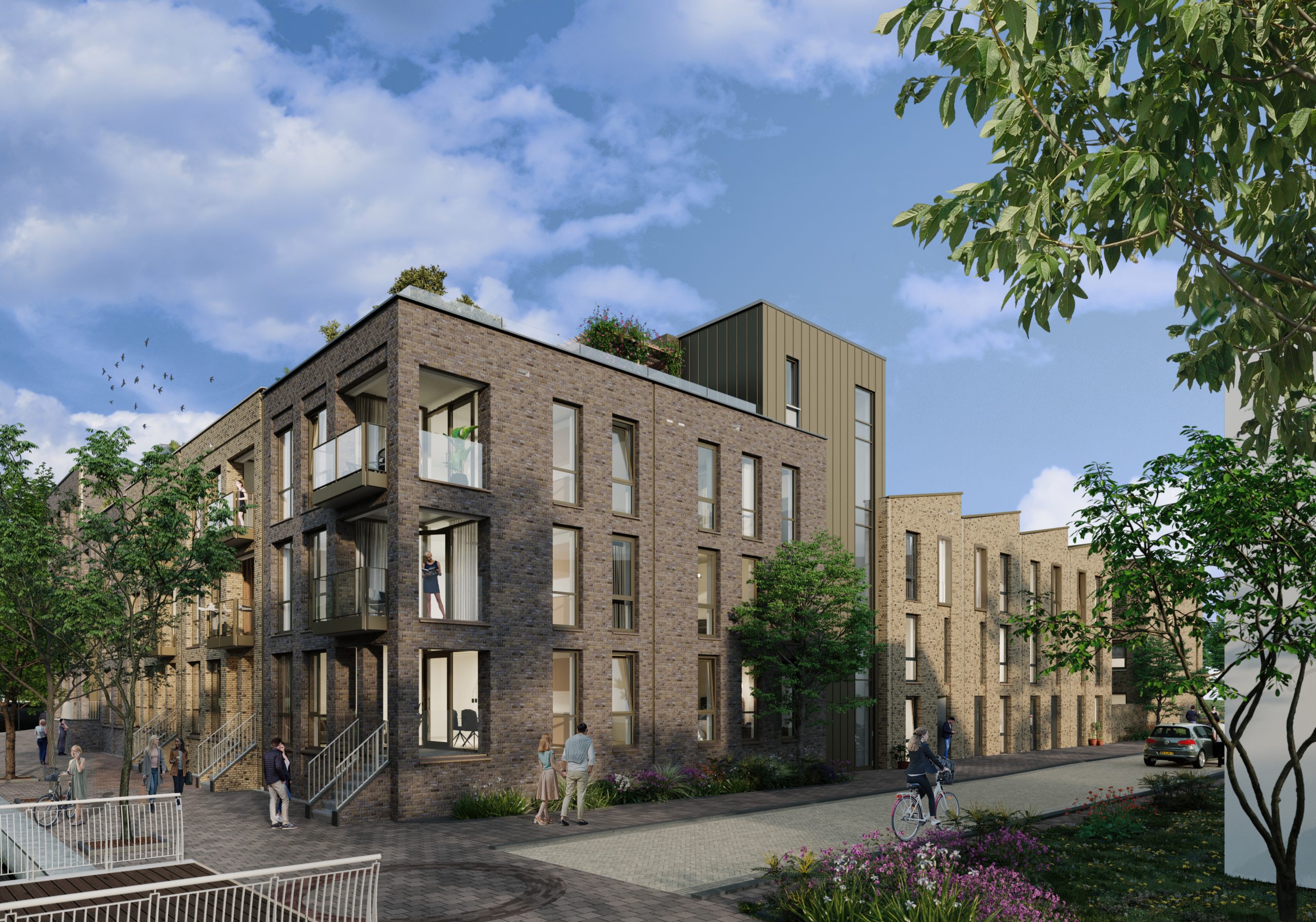 Nieuwbouw 61 woningen & horeca Stadsdok Doetinchem (KlaassenGroep B.V.)