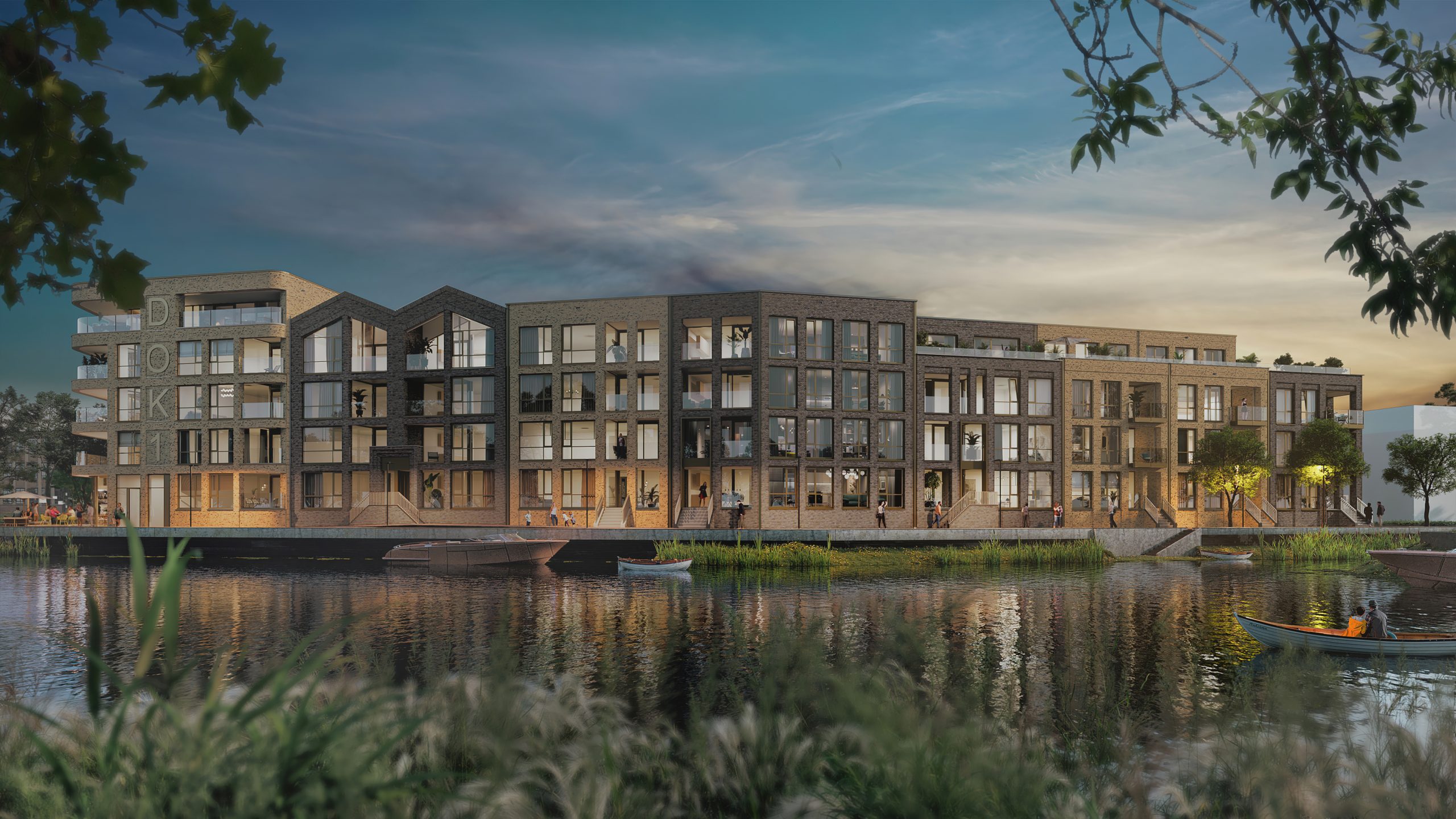 Nieuwbouw 61 woningen & horeca Stadsdok Doetinchem (KlaassenGroep B.V.)