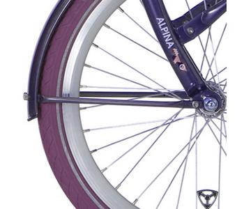 Alpina spatb stang set 24 Clubb purple grey