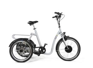 Huka City M 8-speed mat-grijs elektrische driewieler