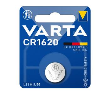 Varta batterij cr1620 lithium knoopcel blister (1)