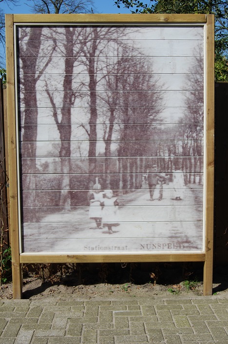 Afbeelding op schutting - schuttingfoto's schuttingdecoratie tuindecoratie 2