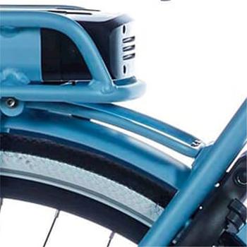 Cortina achterdrager bracket 200mm blue sky metallic mat